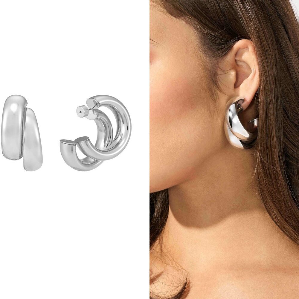 Michael Kors Premium Silver Tone Earring